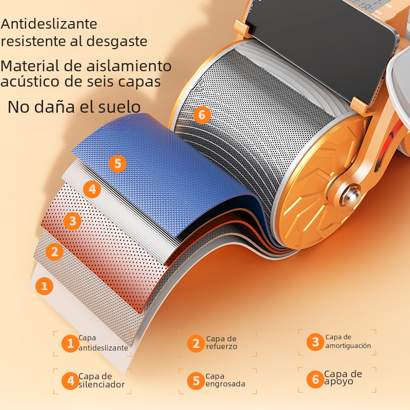 Automatic Ab Roller for Home Workout Equipment
